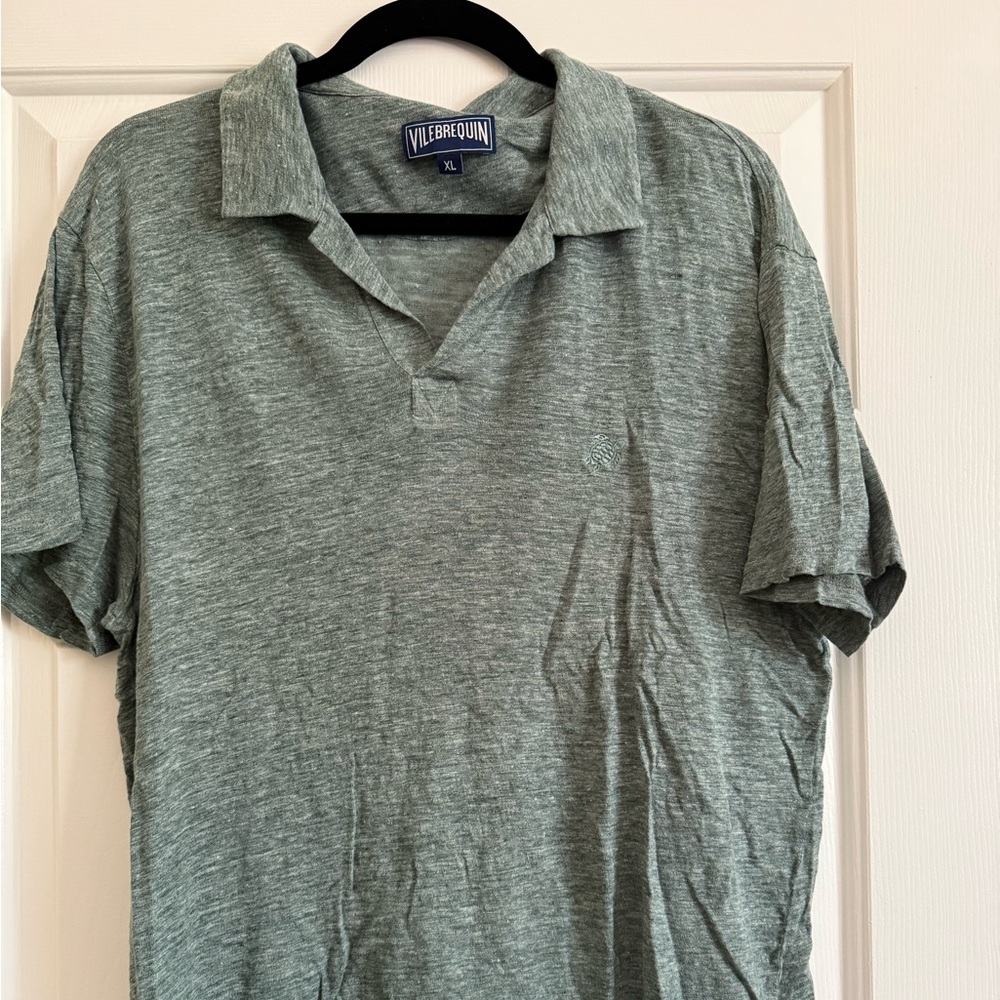 Vilebrequin Green Polo Shirt Classic Style